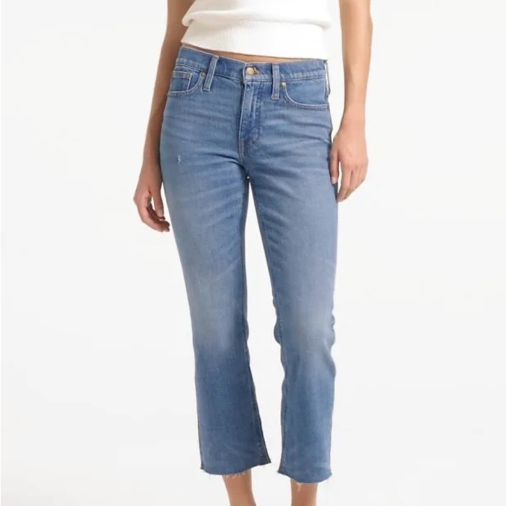 J Crew Demi Boot Cropped Jean